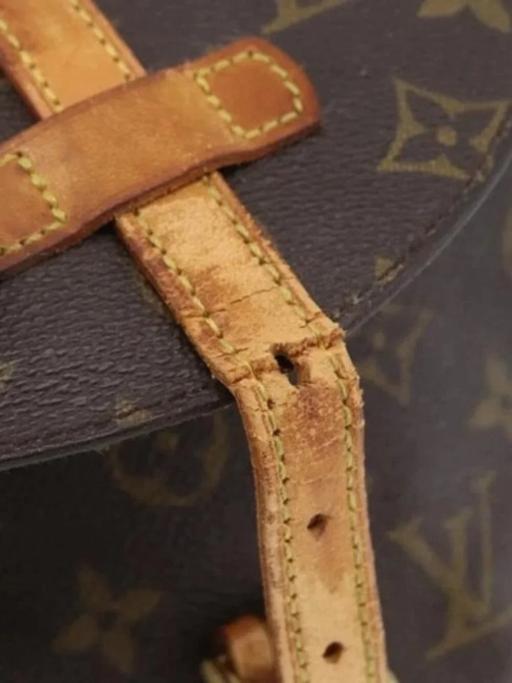 LOUIS VUITTON Monogram Chantilly PM Shoulder Bag M51234 LV Auth BA6197
